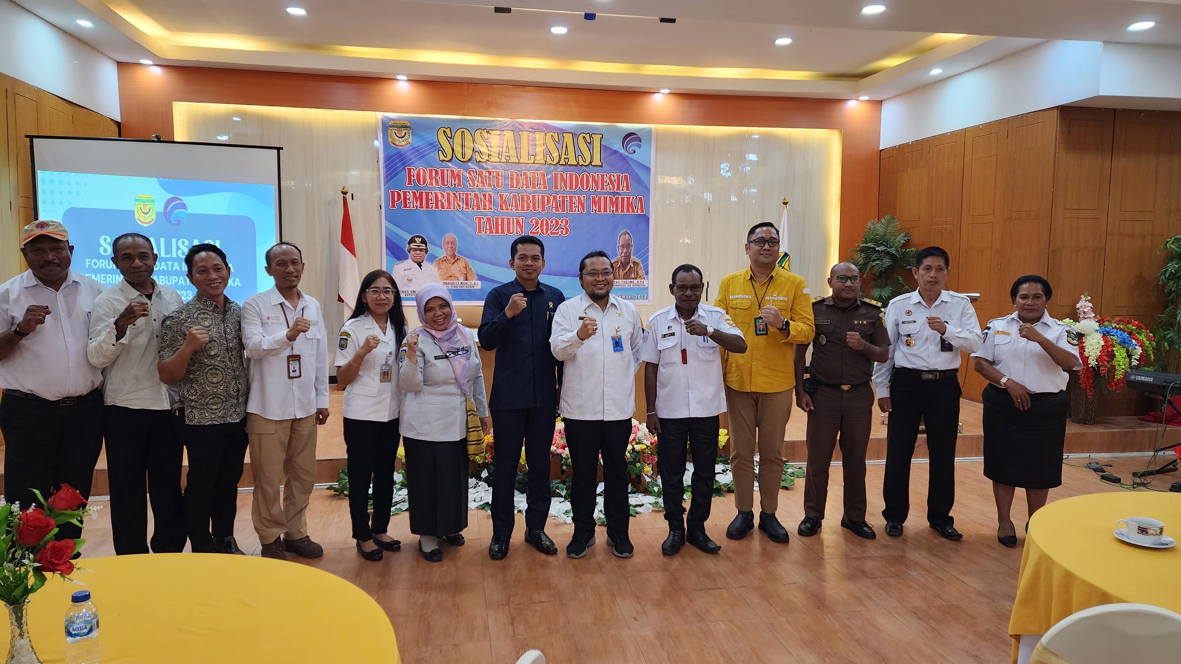 soisalisasi satu data kab mimika 1