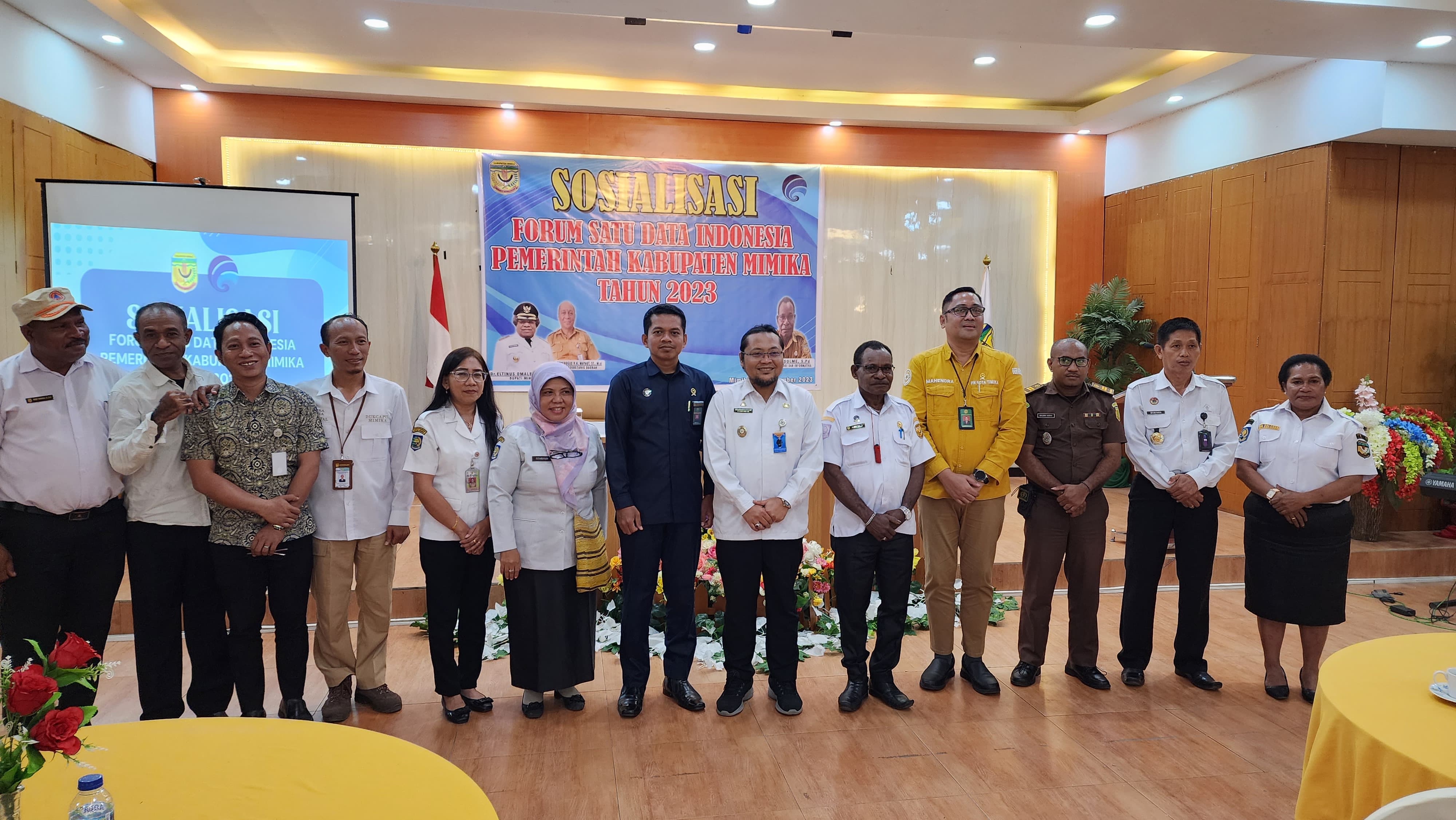 soisalisasi satu data kab mimika 3