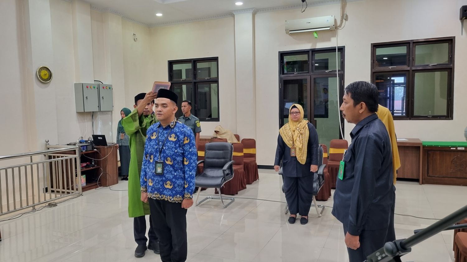 sumpah pns rafif 3